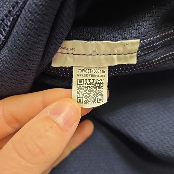 Under Armour Anaheim Football Shirt Mens 3XL Blue S/S Polo Sports Heatgear Logo - Picture 7 of 10